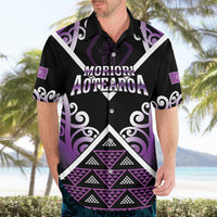 Personalised Aotearoa Moriori Hawaiian Shirt Maori Pattern New Zealand LT05 - Polynesian Pride