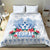 Happy Kosrae Liberation Day Bedding Set Polynesian Shark Turtle Motif