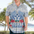 Happy Kosrae Liberation Day Hawaiian Shirt Polynesian Shark Turtle Motif