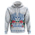 Happy Kosrae Liberation Day Hoodie Polynesian Shark Turtle Motif