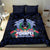 Happy Pohnpei Liberation Day Bedding Set Polynesian Shark Turtle Motif