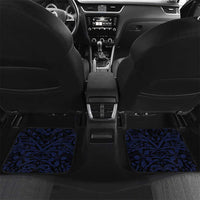 Happy Pohnpei Liberation Day Car Mats Polynesian Shark Turtle Motif LT05 Set 2pcs - Back Blue - Polynesian Pride