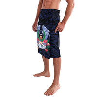 Happy Pohnpei Liberation Day Lavalava Polynesian Shark Turtle Motif LT05 - Polynesian Pride