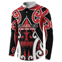 New Zealand Maori Language Week Button Sweatshirt Mo Ake Tonu Te Reo