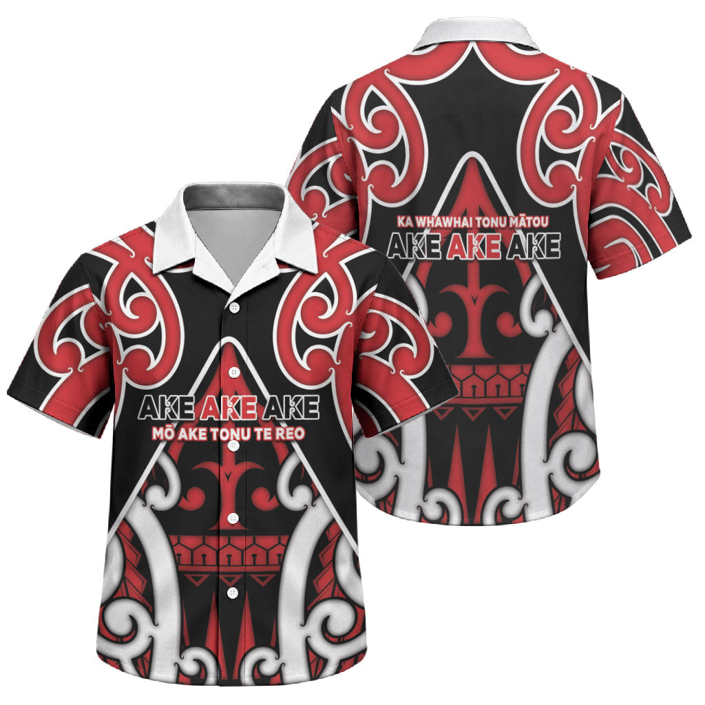 New Zealand Maori Language Week Family Matching Summer Maxi Dress and Hawaiian Shirt Mo Ake Tonu Te Reo