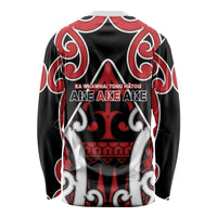 New Zealand Maori Language Week Long Sleeve Shirt Mo Ake Tonu Te Reo
