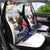 Filipino American History Month Car Seat Cover Bald Eagle Tarsier Together