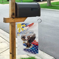 Filipino American History Month Garden Flag Bald Eagle Tarsier Together LT05 - Polynesian Pride
