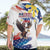 Filipino American History Month Hawaiian Shirt Bald Eagle Tarsier Together