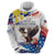 Filipino American History Month Hoodie Bald Eagle Tarsier Together