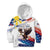 Filipino American History Month Kid Hoodie Bald Eagle Tarsier Together