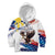 Filipino American History Month Kid Hoodie Bald Eagle Tarsier Together