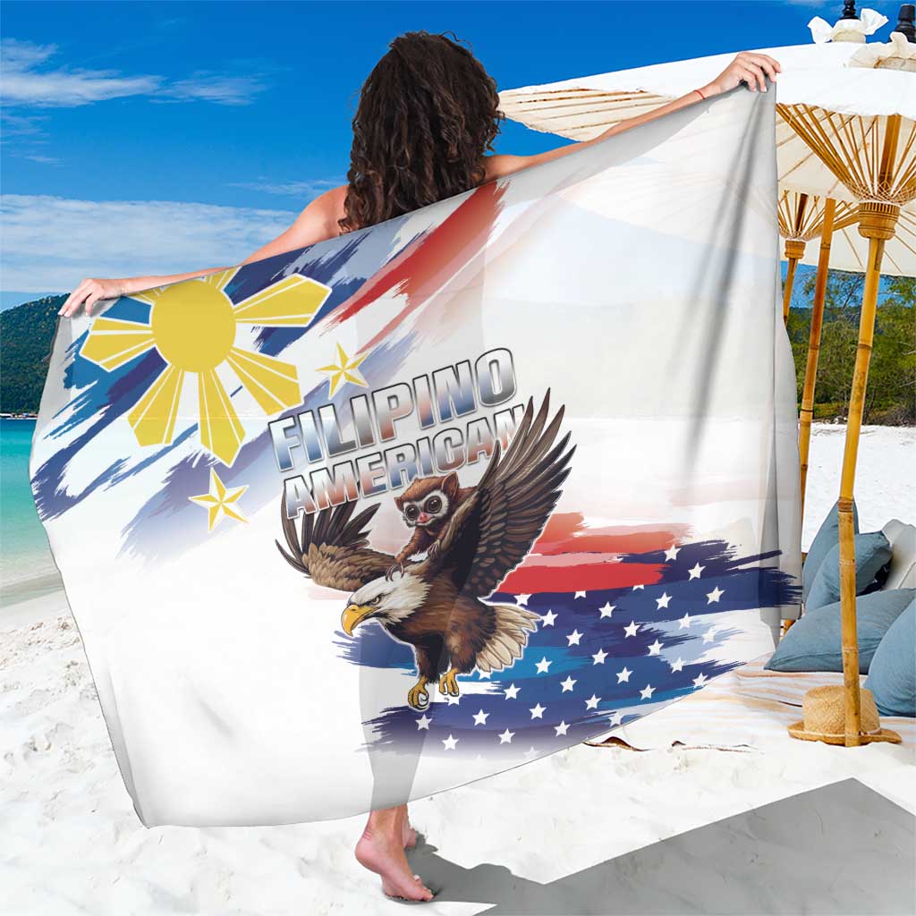 Filipino American History Month Sarong Bald Eagle Tarsier Together