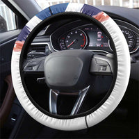 Filipino American History Month Steering Wheel Cover Bald Eagle Tarsier Together LT05 - Polynesian Pride