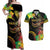 Halo Vanuatu Couples Matching Off Shoulder Maxi Dress and Hawaiian Shirt Beautiful Woman Dancing