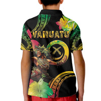 Halo Vanuatu Kid Polo Shirt Beautiful Woman Dancing