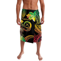 Halo Vanuatu Lavalava Beautiful Woman Dancing LT05 Black - Polynesian Pride