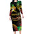 Halo Vanuatu Long Sleeve Bodycon Dress Beautiful Woman Dancing