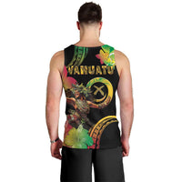 Halo Vanuatu Men Tank Top Beautiful Woman Dancing LT05 - Polynesian Pride