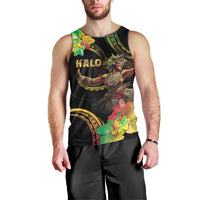 Halo Vanuatu Men Tank Top Beautiful Woman Dancing LT05 - Polynesian Pride