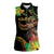 Halo Vanuatu Women Sleeveless Polo Shirt Beautiful Woman Dancing