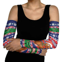New Zealand Christmas Arm Sleeves Kiwi-sh You A Merry Christmas - Polynesian Pride