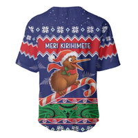 New Zealand Christmas Baseball Jersey Kiwi-sh You A Merry Christmas - Polynesian Pride