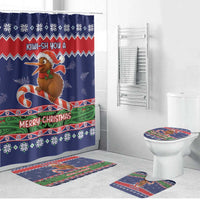 New Zealand Christmas Bathroom Set Kiwi-sh You A Merry Christmas - Polynesian Pride