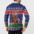 New Zealand Christmas Button Sweatshirt Kiwi-sh You A Merry Christmas - Polynesian Pride