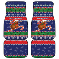 New Zealand Christmas Car Mats Kiwi-sh You A Merry Christmas - Polynesian Pride