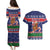 New Zealand Christmas Couples Matching Puletasi and Hawaiian Shirt Kiwi-sh You A Merry Christmas - Polynesian Pride