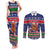 New Zealand Christmas Couples Matching Tank Maxi Dress and Long Sleeve Button Shirt Kiwi-sh You A Merry Christmas - Polynesian Pride