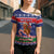 New Zealand Christmas Cross Shoulder Shirt Kiwi-sh You A Merry Christmas - Polynesian Pride
