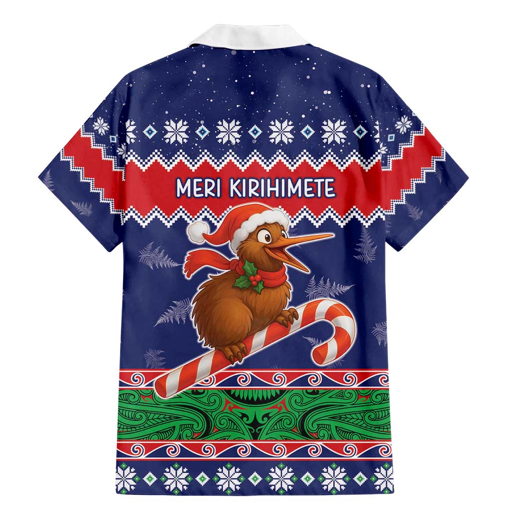 New Zealand Christmas Family Matching Mermaid Dress and Hawaiian Shirt Kiwi-sh You A Merry Christmas - Polynesian Pride