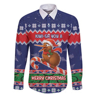 New Zealand Christmas Family Matching Off Shoulder Maxi Dress and Hawaiian Shirt Kiwi-sh You A Merry Christmas - Polynesian Pride