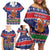 New Zealand Christmas Family Matching Off Shoulder Short Dress and Hawaiian Shirt Kiwi-sh You A Merry Christmas - Polynesian Pride