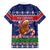 New Zealand Christmas Family Matching Off Shoulder Short Dress and Hawaiian Shirt Kiwi-sh You A Merry Christmas - Polynesian Pride