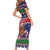New Zealand Christmas Family Matching Short Sleeve Bodycon Dress and Hawaiian Shirt Kiwi-sh You A Merry Christmas - Polynesian Pride