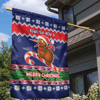 New Zealand Christmas Garden Flag Kiwi-sh You A Merry Christmas - Polynesian Pride