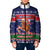 New Zealand Christmas Padded Jacket Kiwi-sh You A Merry Christmas - Polynesian Pride