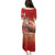 Hawaii Funny Christmas Family Matching Puletasi and Hawaiian Shirt Santa Surfing With Tapa Pattern - Polynesian Pride