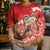 Hawaii Funny Christmas Kid Ugly Christmas Sweater Santa Surfing With Tapa Pattern - Polynesian Pride