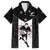 Custom New Zealand Player Rugby Hawaiian Shirt World Cup 2023 Maori Pattern LT05 Black - Polynesian Pride