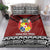 Tonga Constitution Day Bedding Set Tongan Kupesi Ngatu Pattern