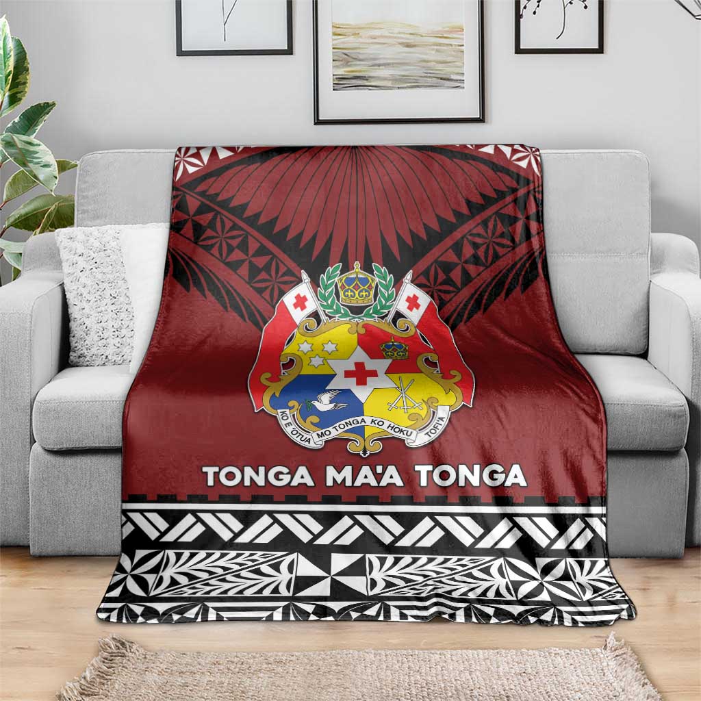 Tonga Constitution Day Blanket Tongan Kupesi Ngatu Pattern LT05 - Polynesian Pride