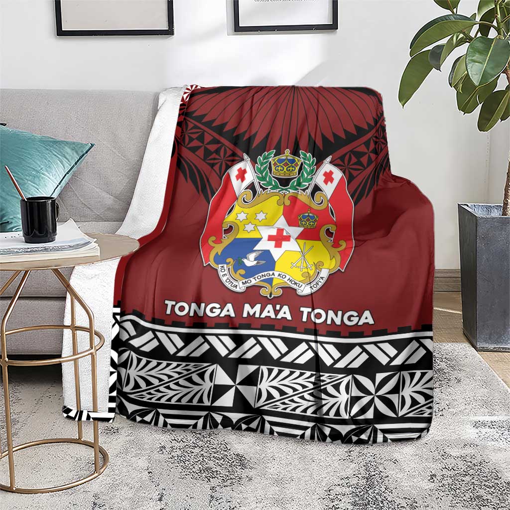 Tonga Constitution Day Blanket Tongan Kupesi Ngatu Pattern LT05 - Polynesian Pride