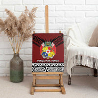 Tonga Constitution Day Canvas Wall Art Tongan Kupesi Ngatu Pattern LT05 - Polynesian Pride