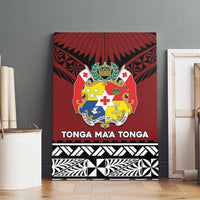 Tonga Constitution Day Canvas Wall Art Tongan Kupesi Ngatu Pattern LT05 - Polynesian Pride