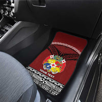 Tonga Constitution Day Car Mats Tongan Kupesi Ngatu Pattern LT05 - Polynesian Pride