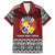 Personalised Tonga Constitution Day Family Matching Puletasi and Hawaiian Shirt Tongan Kupesi Ngatu Pattern